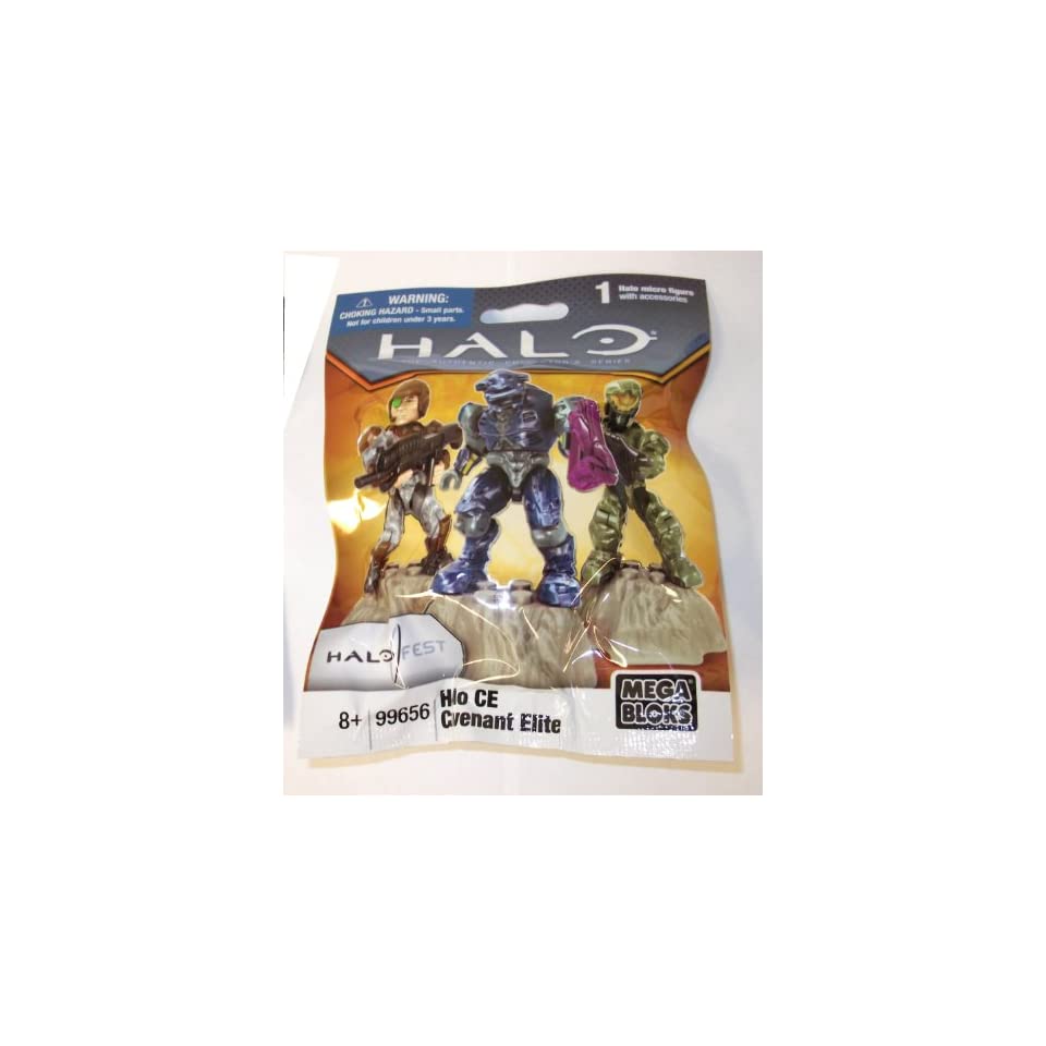 Halo CE Covenant Elite Mega Bloks HaloFest 99656