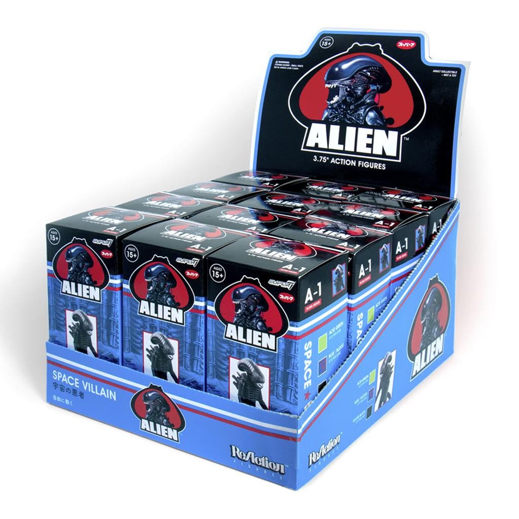 Alien Blind Box Series 1 Reaction figure Super7 One box