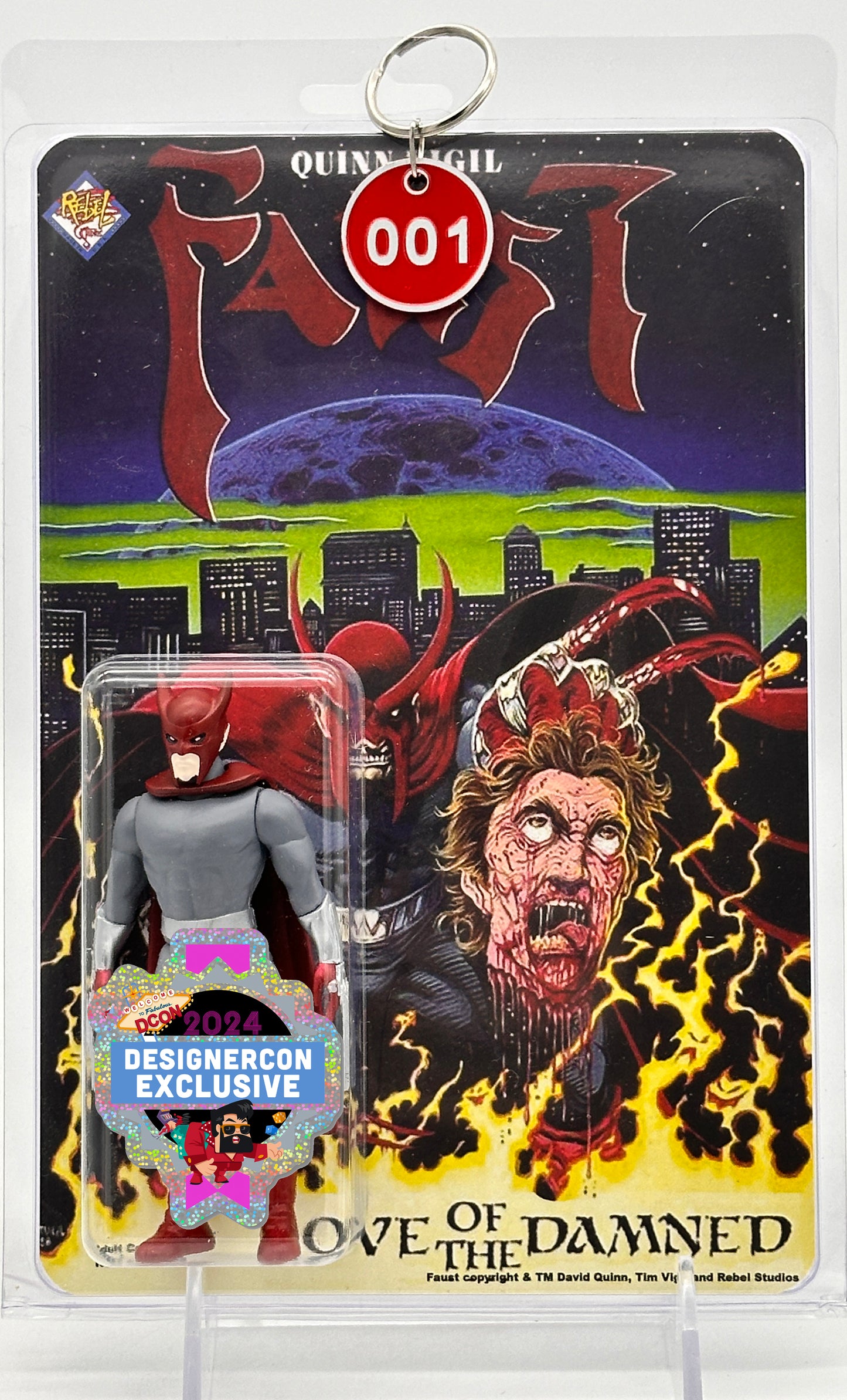 Designer Con Exclusive Faust Action Figure Limited and Numbered