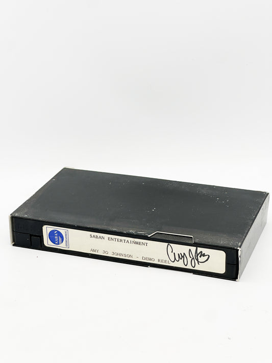 Power Rangers Saban Demo Real VHS Signed by Amy Jo Johnson