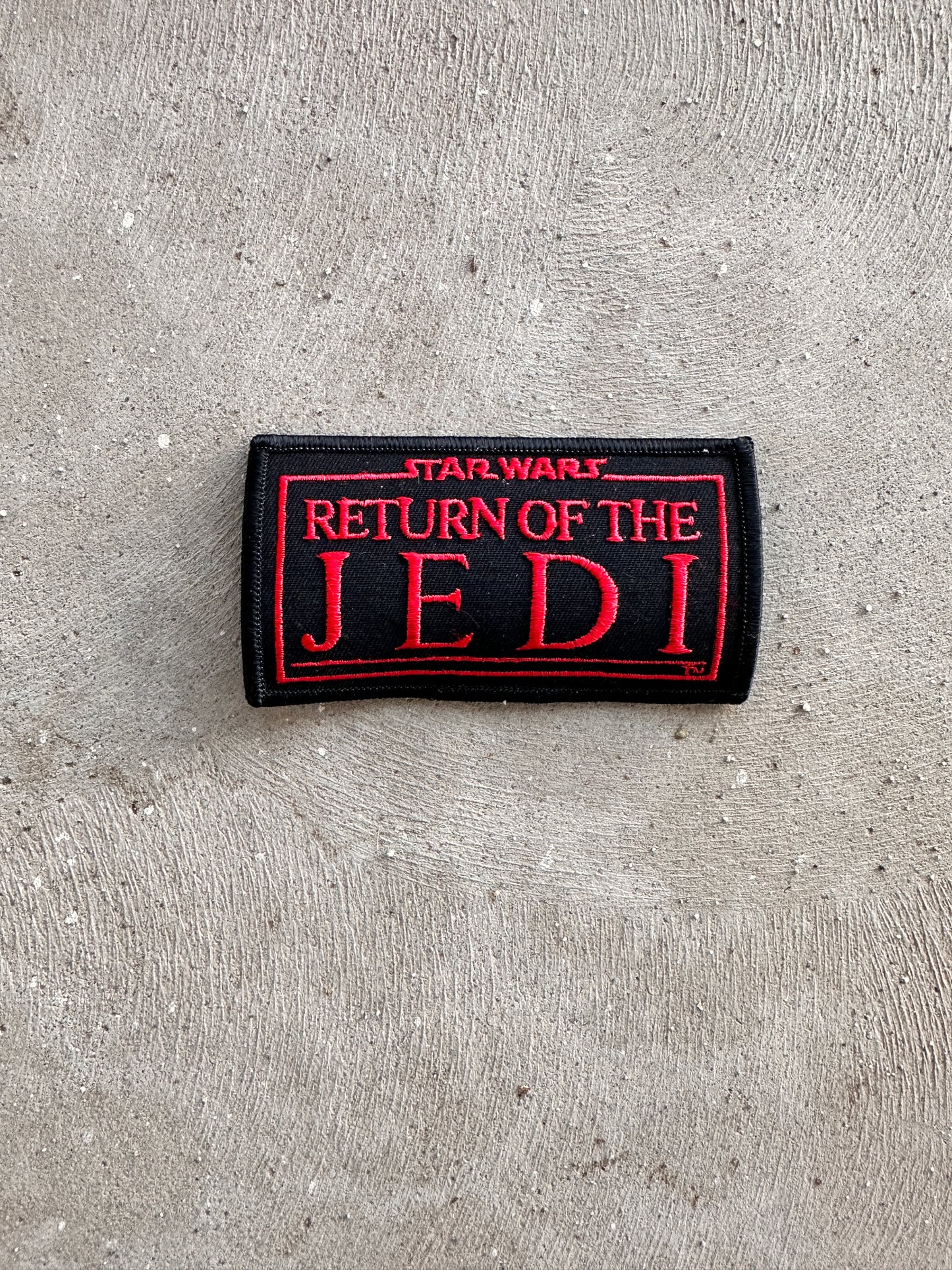 Vintage Indiana Jones Temple of Doom & Return Of the Jedi Iron On Patch