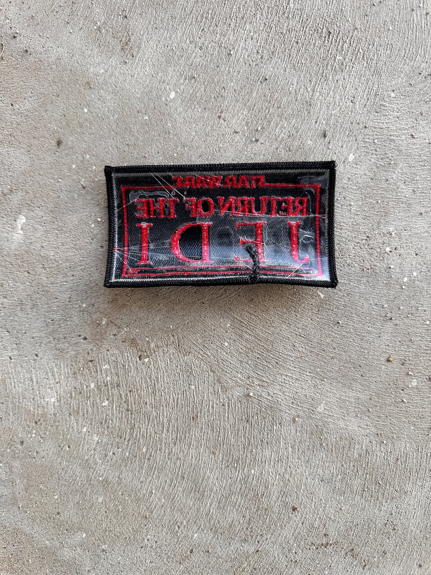 Vintage Indiana Jones Temple of Doom & Return Of the Jedi Iron On Patch