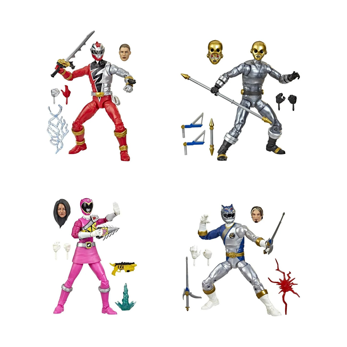 Power Rangers: Lightning Collection Power Pop 4-Pack