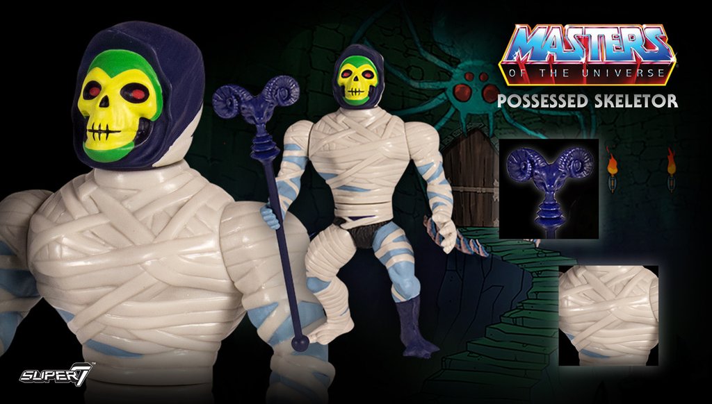 Masters of The Universe Possessed Skeletor Super7 Three Terrors 2016