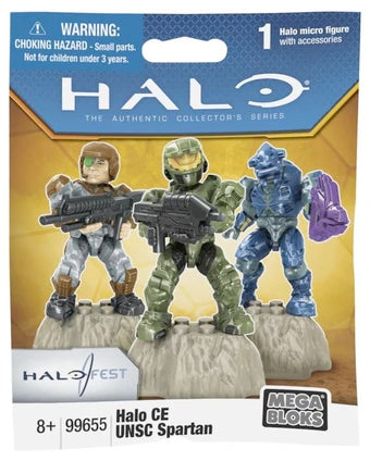 Halo CE Covenant Elite Mega Bloks HaloFest 99656