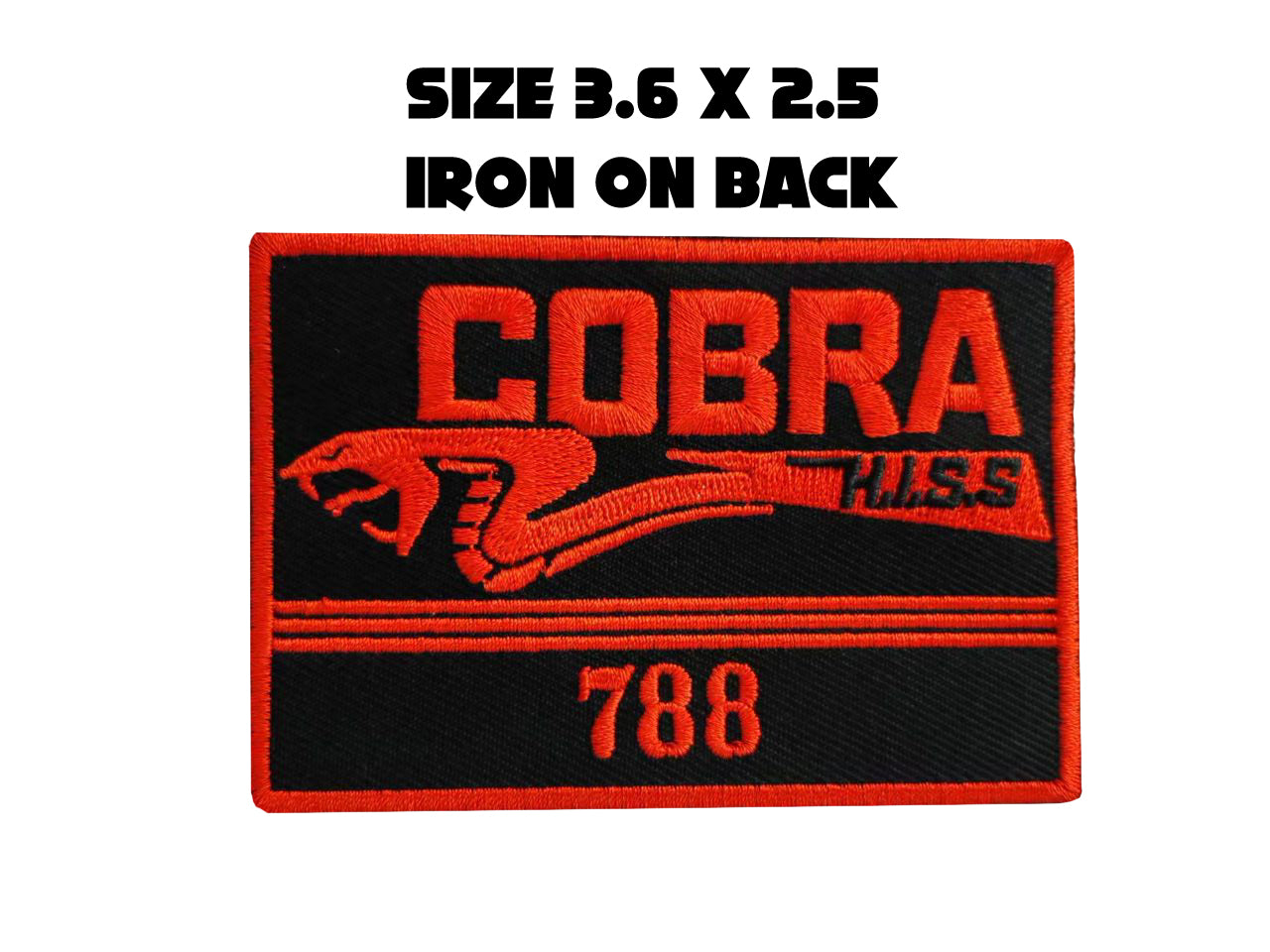 GIJoe Hiss tank 788 Iron On patch