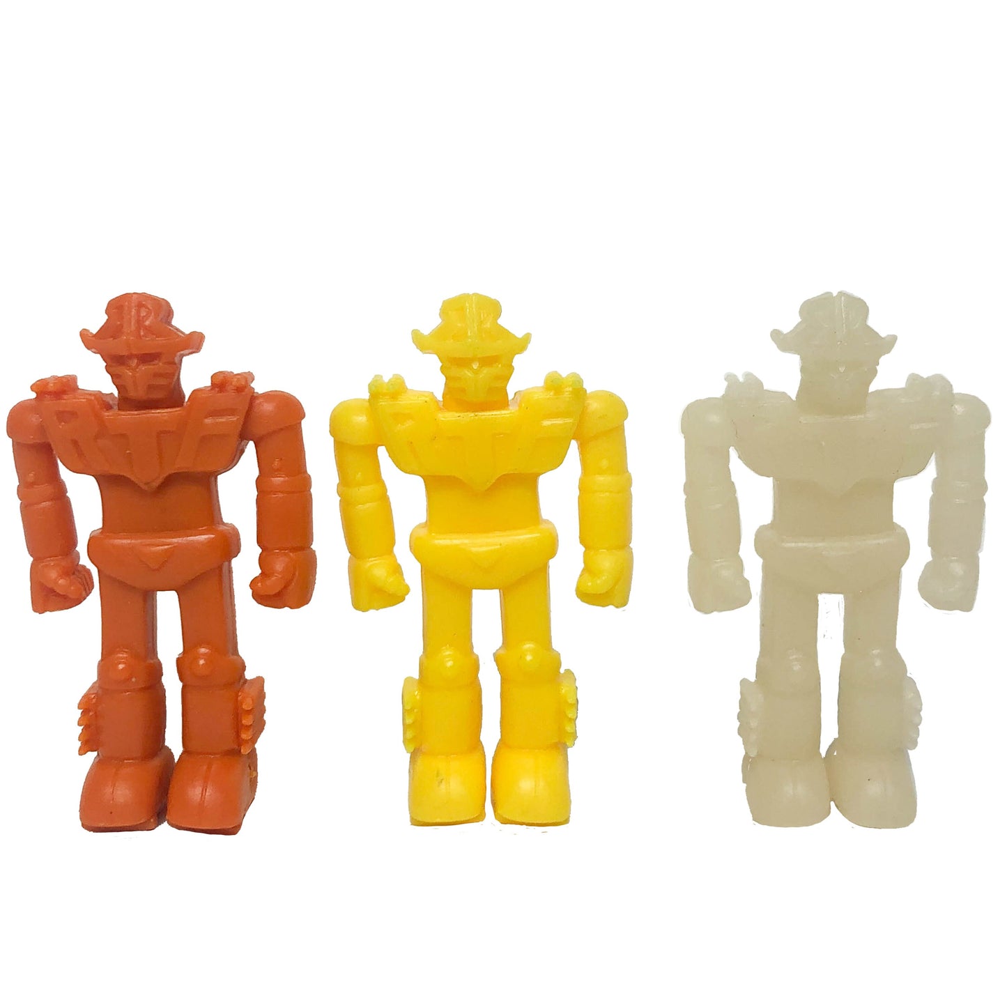 Robo Toy Fest Candy Corn Set Dark Orange, Yellow, & Glow In The Dark GID