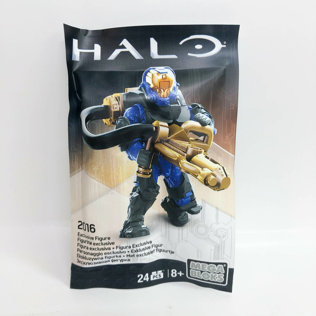 Mega Bloks Construx Halo 2016 SDCC Exclusive Flame Marine Hellbringer Figure