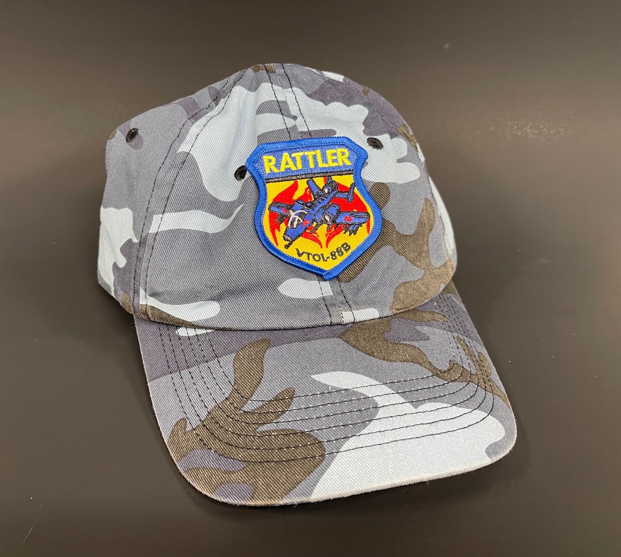Robo Toy Fest Rattler Air Command Crew Hat Blue Camo