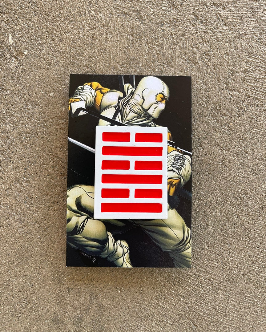 Light Ninja Pin 1.5 inch x 2 inch Enamel Pin