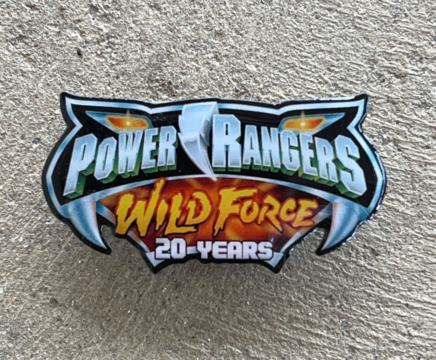 Power Morphicon 2022 Power Rangers Wild Force PMC 20 years Pin