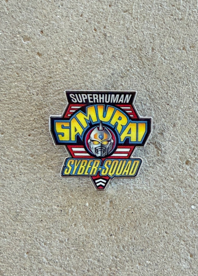 Power Morphicon 2024 PMC Superhuman Samurai Syber-Squad Pin