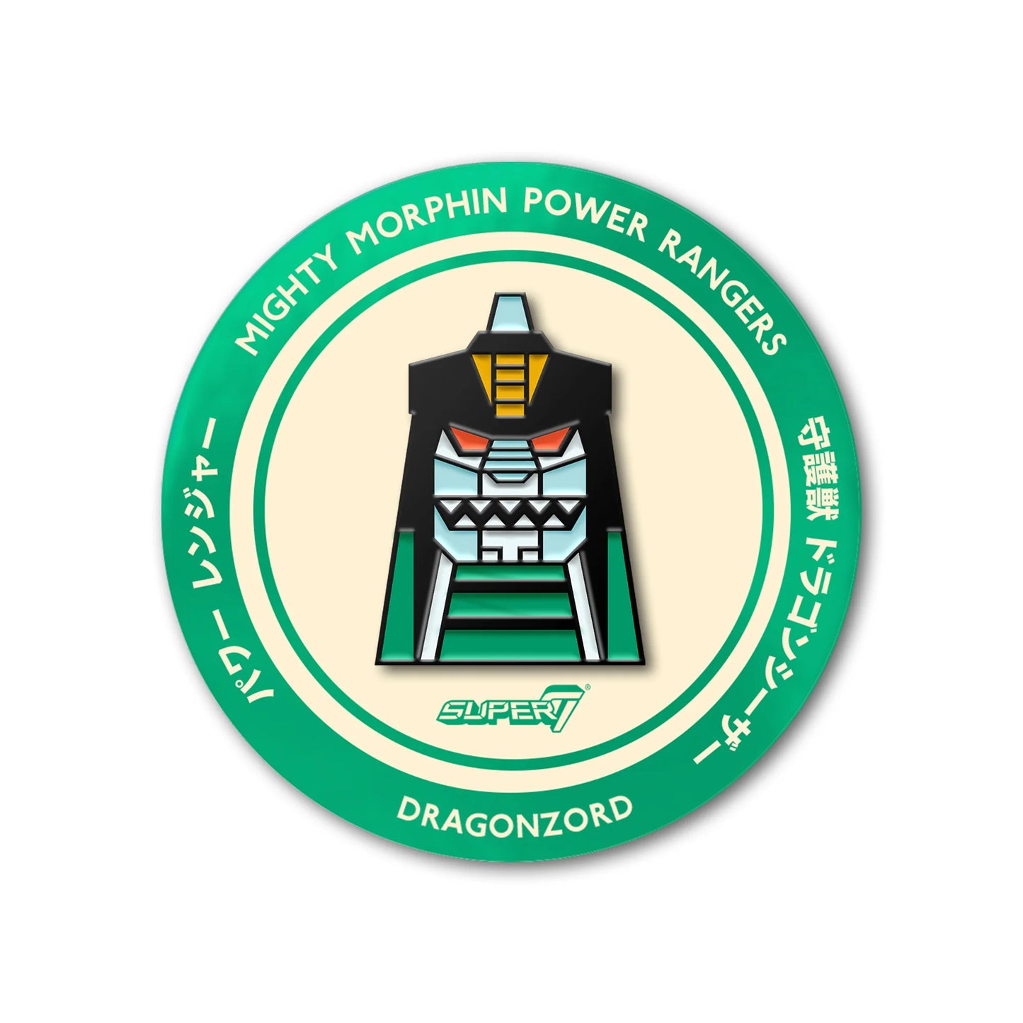 Mighty Morphin Power Rangers Enamel Pin Dragonzord