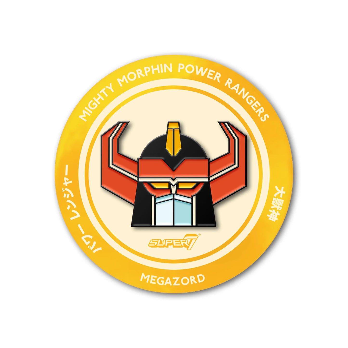Mighty Morphin Power Rangers Enamel Pin Megazord