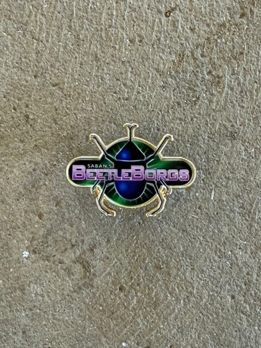 Power Morphicon 2024 PMC  Big Bad Beetleborgs Logo Pin