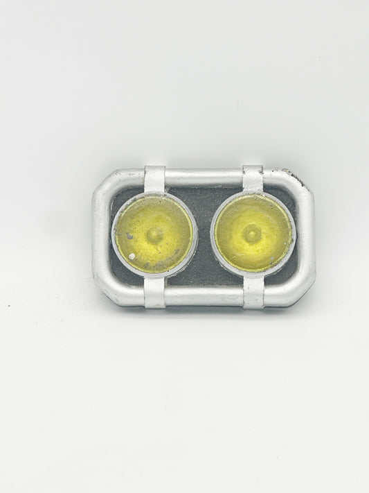 Screen Used Power Rangers Turbo Belt Bucket Prop w COA