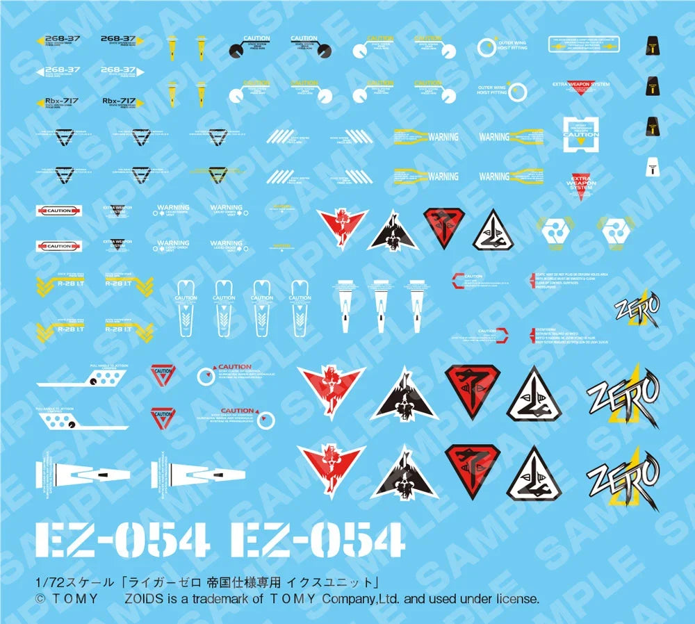Kotobukiya ZD108 1:72 Zoids Liger Zero Empire Ver. X Unit Plastic Model Kit