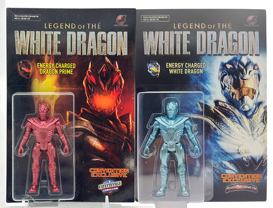 Power Morphicon Legend of the White Dragon & Dragon Prime  Energized Versions