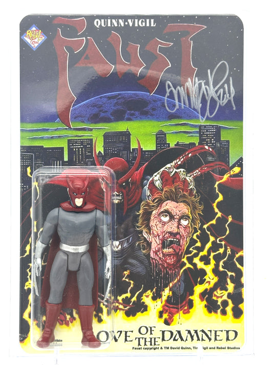 Pasadena Comic Con Exclusive Faust Action Figure Signed