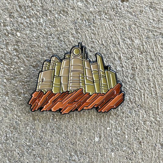 Simi Mini Command Center 2 inch Enamel Pin