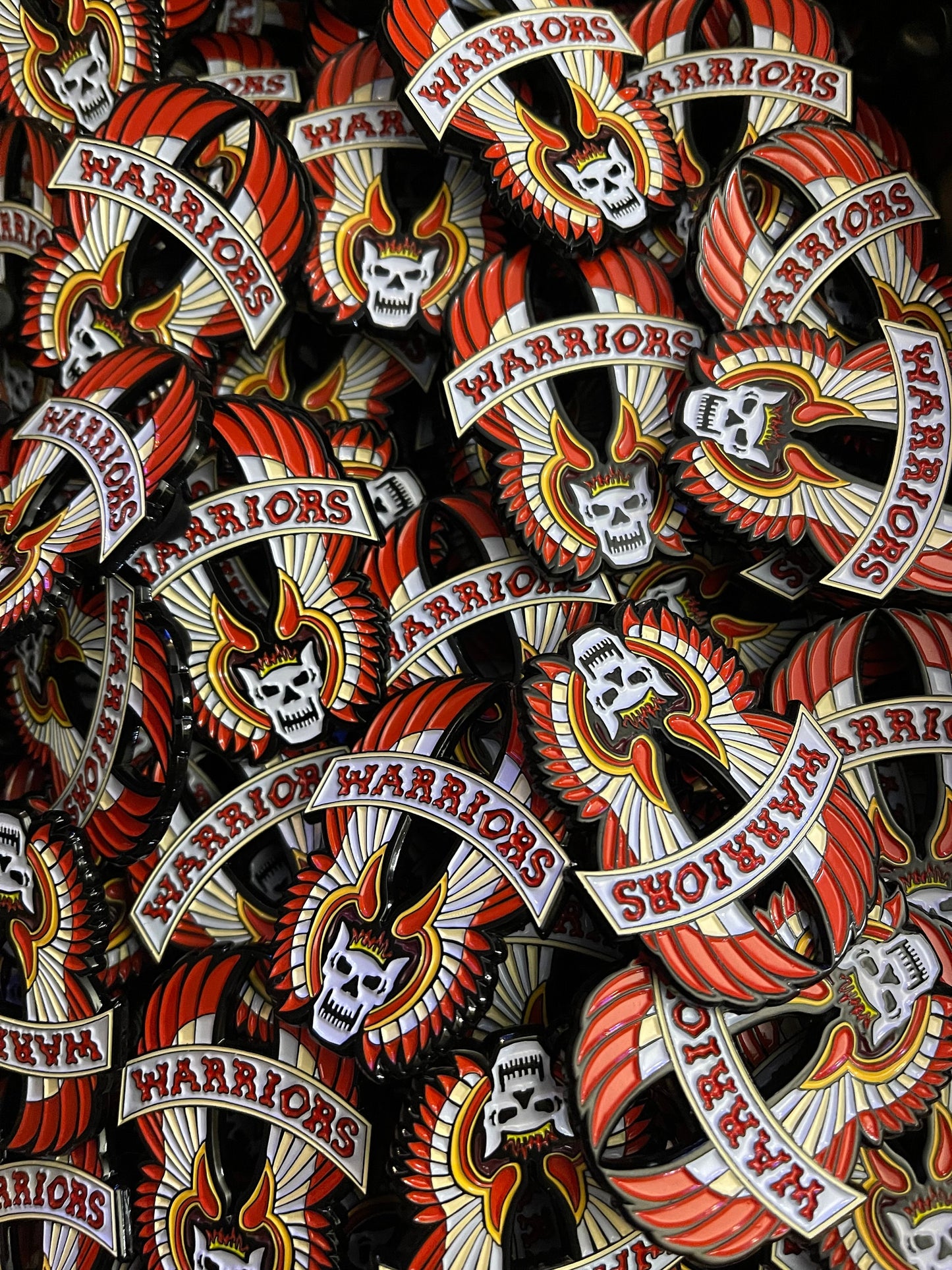 Pasadena Comic Con The Warriors Reunion 2 inch Enamel Pin