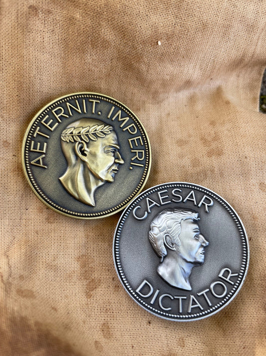Legion Denarius & Aureus Coin set Caesar's Legion