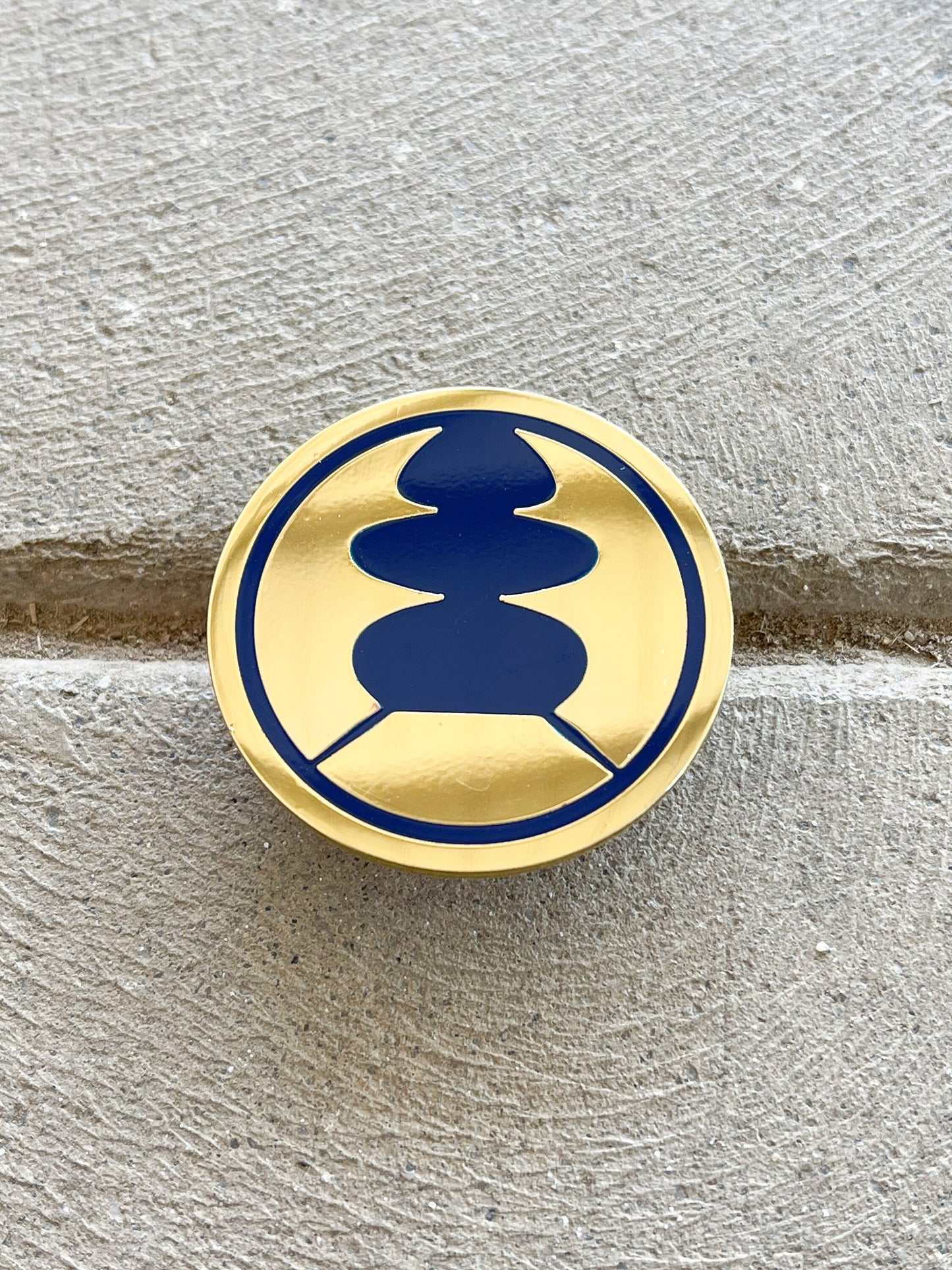 Power Morphicon 2022 Ninja Storm Navy Logo Pin